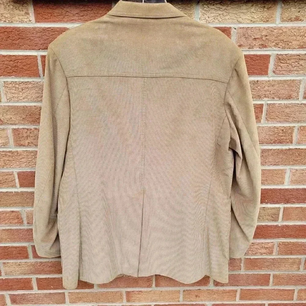 Vintage Levi's Sportswear Corduroy Blazer Jacket Men's Size 44R